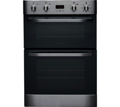 HOTPOINT  DH93CXS Electric Double Oven - Stainless Steel